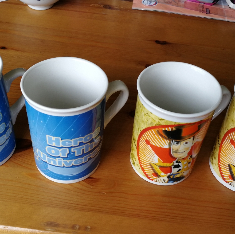 Disney Pixar Toys Story mugs